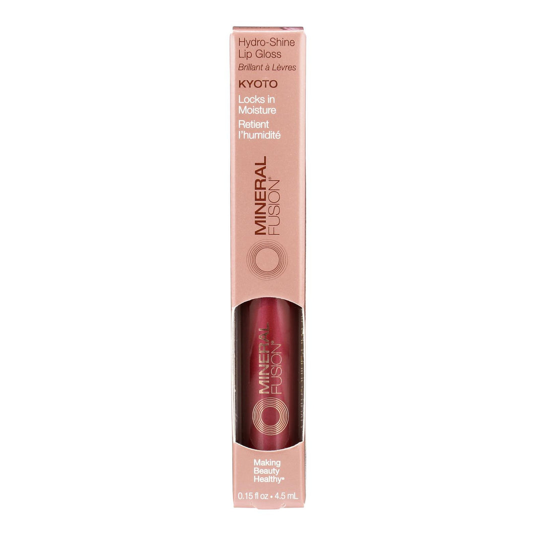 Mineral Fusion - Hydro Shne Lip Gls Kyoto - 1 Each-.15 Fz - Maras Green